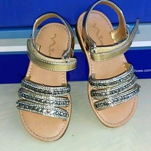 Nina Gold Sandals